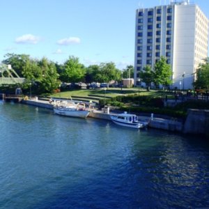 8.) Docked at Gateway Park in Tonawanda