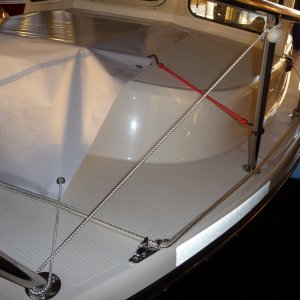 Forward Hatch Cover with red side bungies attached (2)