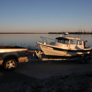 Launching at the inactive New Roads Ferry Landing, St. Francisville, LA