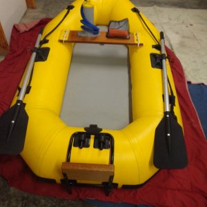 SOLD**
Gary King Dinghy 240 TDS 
with Pump & Patch Kit
$750.