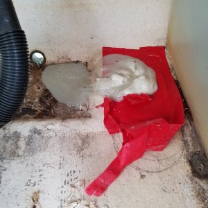 Pour and overflow before the clean up