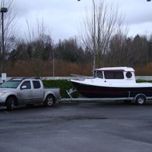 Dave aka 'oldgrowth' Marinant in the parking lot