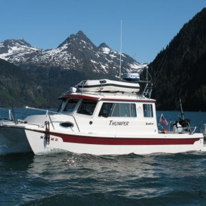 Thumper's first outing.  (Photo by Captain Klaich, 3rd Byte.)
