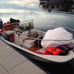 Loaded for camping.