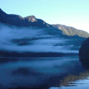 Early morning in Princess Louisa Inlet.