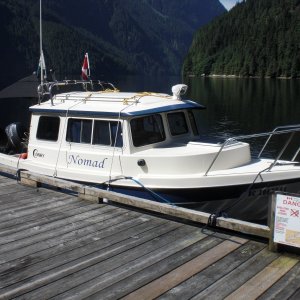 Nomad at dock.