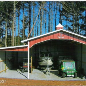 New Boat Barn For Pandy Girl