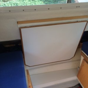 Dinette Table in down position