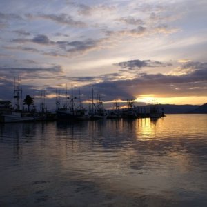Northbound-DSC06451 Wrangell - Sunset
