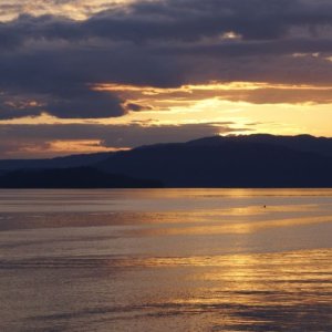 Northbound-DSC06461 Wrangell - Sunset