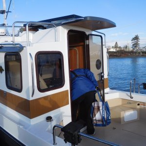 Media 'First steps aboard the new Chimo' in album 'The new Chimo takes to the water'