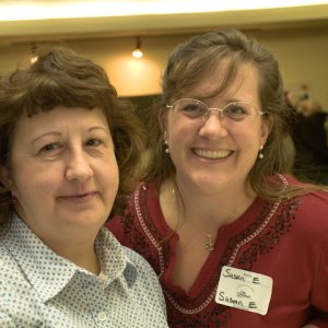 Lori & Susan enjoying the CBGT.