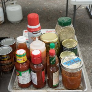The essential goodies for the pig...