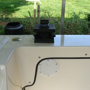 Scotty Downrigger Mounted by Les