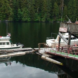 Butedale Dock