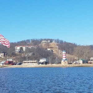 Confluence of Illinois & Mississippi Rivers