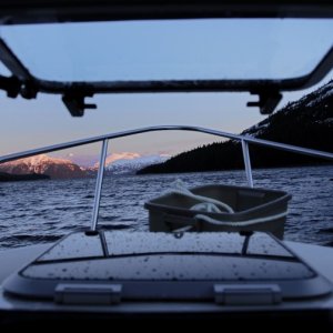 Sunrise in Prince William Sound - Turnstone's Maiden Voyage