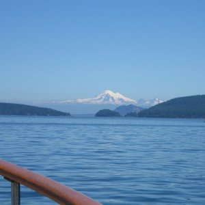 Mount Baker, from the San Juan Islands