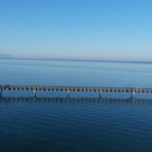 Media 'View from our room.  Bellingham Bay Nov 29, 2015.' in album 'Pristine boat on trailer'
