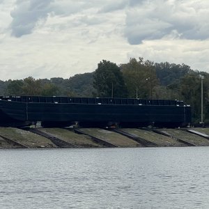 New barge about to be launched