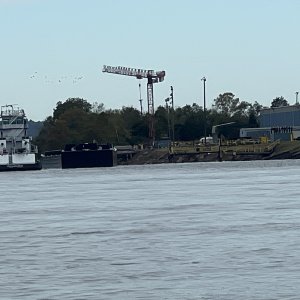 Launching a new barge