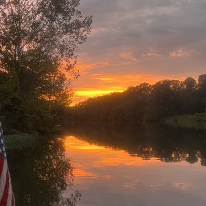 Cedar Creek Sunset