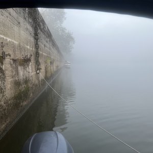 Fog at Lock 7