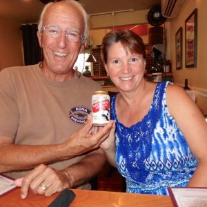 Our first Natty Boh in St. Michaels, MD