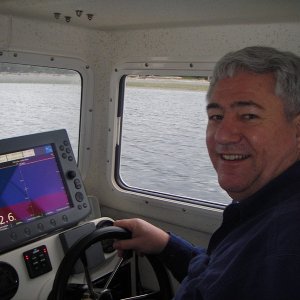 Wow, first time out with our own power boat.  Liking this C-Dory already.