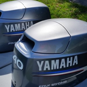 Yami OB Cowling painted, Aug 2020, Tundra Silver.
