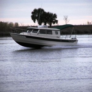 24Kts with a Honda 90 !!