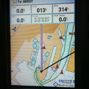 Media 'Look at all those ships in LA Harbor!' in album 'Installation of my new Standard Horizon AIS Radio'
