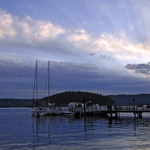 4539 C-Dory James Island float sunset