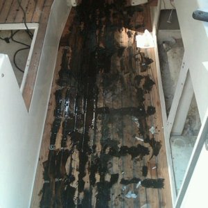 Media 'epoxied floor' in album '2X6 teak'