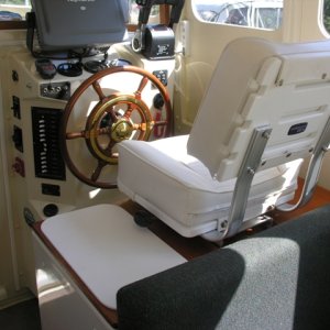 Revised Driver seat and storage area
