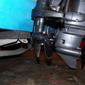 Suzuki 2.5 mounted on CD 16