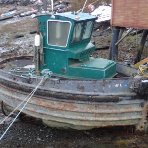 Media 'P2230033 - A lumber tug in Petersburg, Ak, harbor.  Some interesting length to height to beam to draft ratios.' in album 'P9270177 The Freedom, Nice Harbor, France'