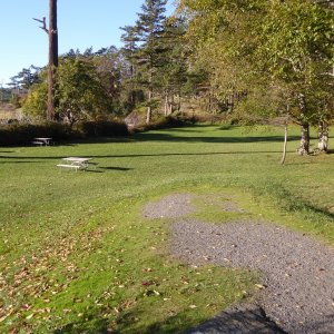 Media 'Public park on the waterfront' in album 'Departing Obstruction Pass State Park at 8 AM on a Sunday morning in mid October'