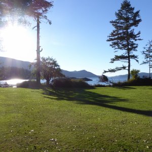 Public waterfront park