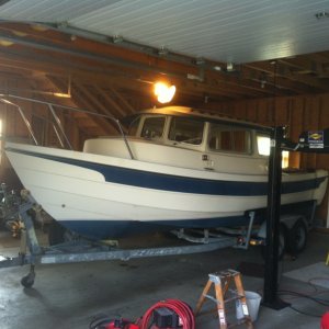 It fit in the garage!