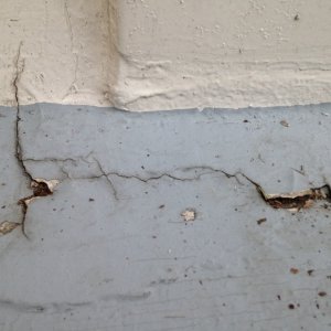 Crack Below Step