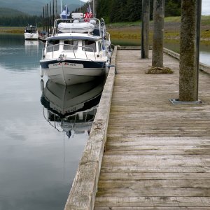 Media 'Betty Joe at Swanson Harbor (Couverden)' in album 'Couverden rock marks entrance to Swanson Harbor'