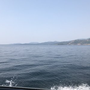 Media 'Looking S/W from Sandpoint.' in album 'G-son, Kaimani & his dad, my son.'