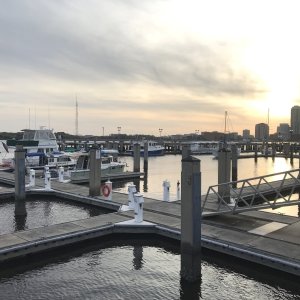 C-Traveler and Mystery Girl at the Metropolitan Marina