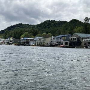 Floating Homes on the Multnoah Channel