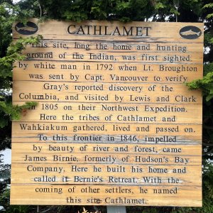 Carhlamet Informative Sign