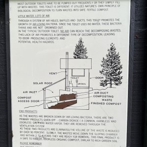 Sucia Island Fossil Bay Composting Toilet