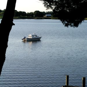 At anchor, Chester River.