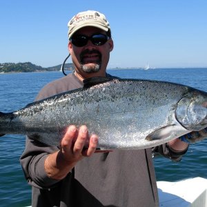 Curt @ Port Townsend WA 8-3-2008, 13lbs
bottom bouncing
