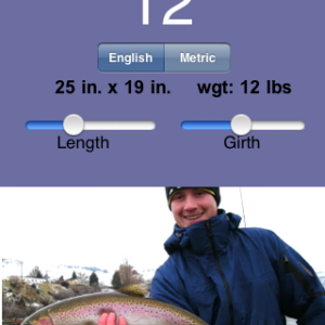 SalmonSize available on iTunes for iPhone/iTouch